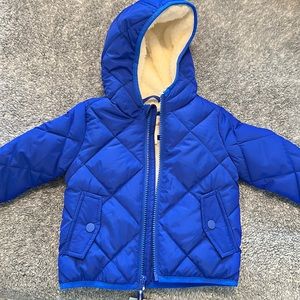 Cat and jack brand new with tags warm  blue jacket!